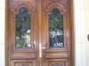 wrought-iron-wood-door